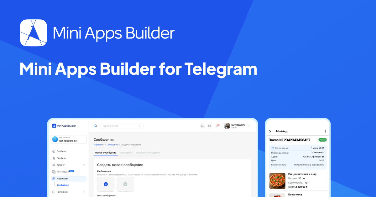 Telegram Mini Apps Builder  Create Mini and Web Apps Without Coding